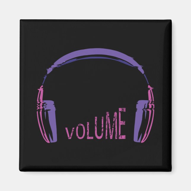 Kopfhörer Lautstärke Magnet (Vorne)