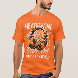 Kopfhörer mit Kindheit T-Shirt