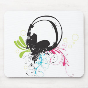 Kopfhörer Mousepad
