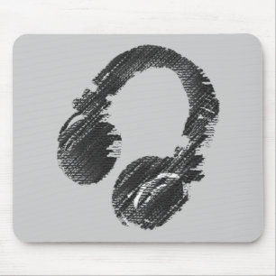 Kopfhörer Mousepad