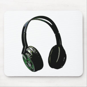 Kopfhörer Pop Art Mousepad