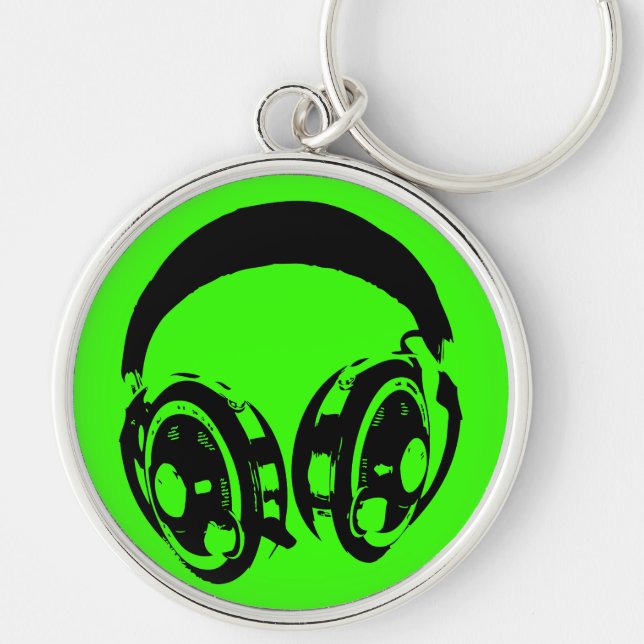 Kopfhörer Schlüsselanhänger (Vorne)