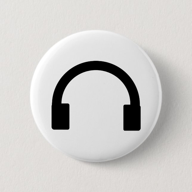 Kopfhörerikone Button (Vorderseite)