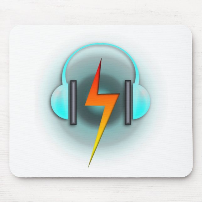 Kopfhörermäusematte Mousepad (Vorne)