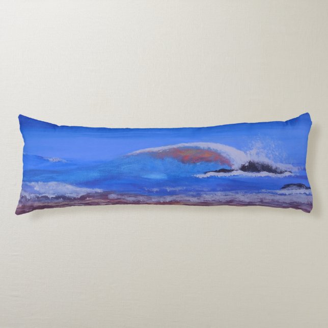 Kopfkissen aus Bubblepazifik, direkt am Meer Seitenschläferkissen (Vorderseite)