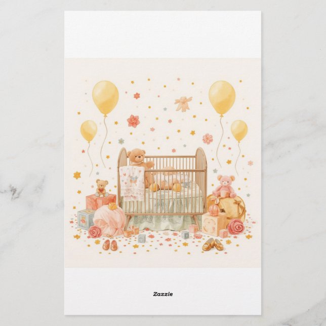 Kopfkissen Briefpapier (Rückseite)