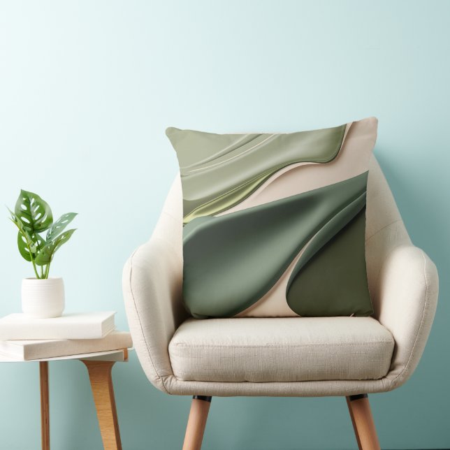 Kopfkissen in abstrakter Grafik Kissen (Stuhl )