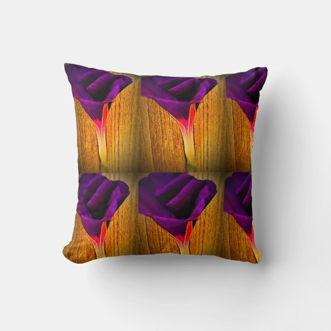 Kopfkissen mit einzigartigen Blumenmuster Kissen (Vorderseite)