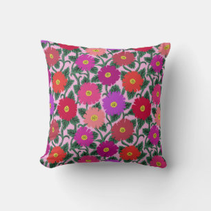 Kopfkissen mit rosa und roter Farbe Kissen