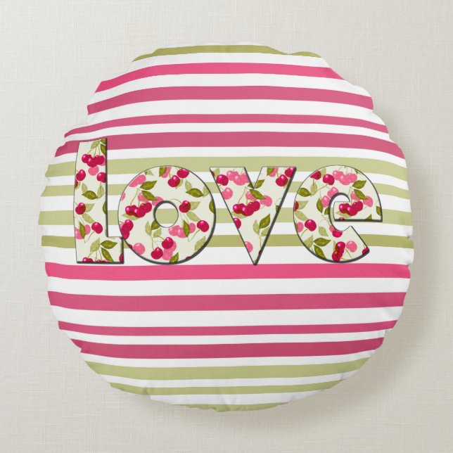 Kopfkissen Rundes Kissen (Vorderseite)