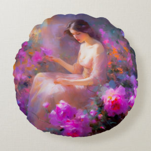 Kopfkissen Rundes Kissen