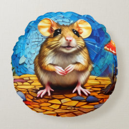 Kopfkissen und Kissen aus Mosaik