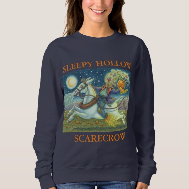 KOPFLOSE HORSEMAN SCARECROW & MULE SWEATSHIRT Navy (Vorderseite)