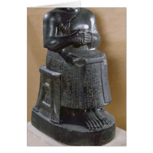 Kopflose Statue des Prinzen Gudea als