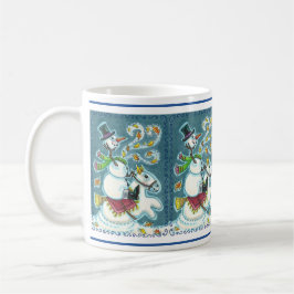 KOPFLOSER HORSEMAN SNOWMAN, XMAS HALLOWEEN SPASS, KAFFEETASSE