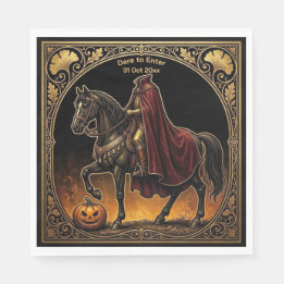 Kopfloser Reiter Sleepy Hollow Gold Trau Dich Rein Serviette