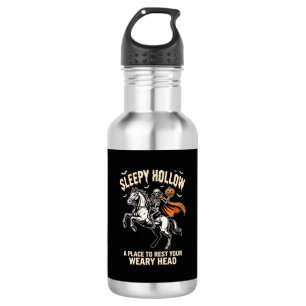 Kopfloser Reiter Sleepy Hollow Halloween T-Shirt Edelstahlflasche