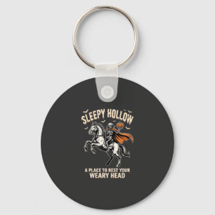 Kopfloser Reiter Sleepy Hollow Halloween T-Shirt Schlüsselanhänger