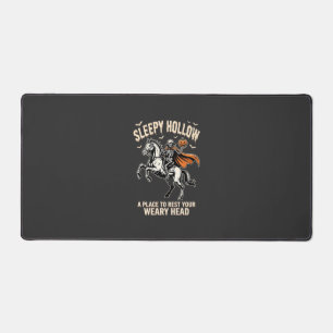 Kopfloser Reiter Sleepy Hollow Halloween T-Shirt  Schreibtischunterlage