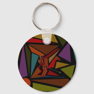 Kopfloser Skier-Schlüsselanhänger Schlüsselanhänger