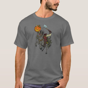 Kopfloses Einhorn-Mann-Halloween-T-Shirt T-Shirt