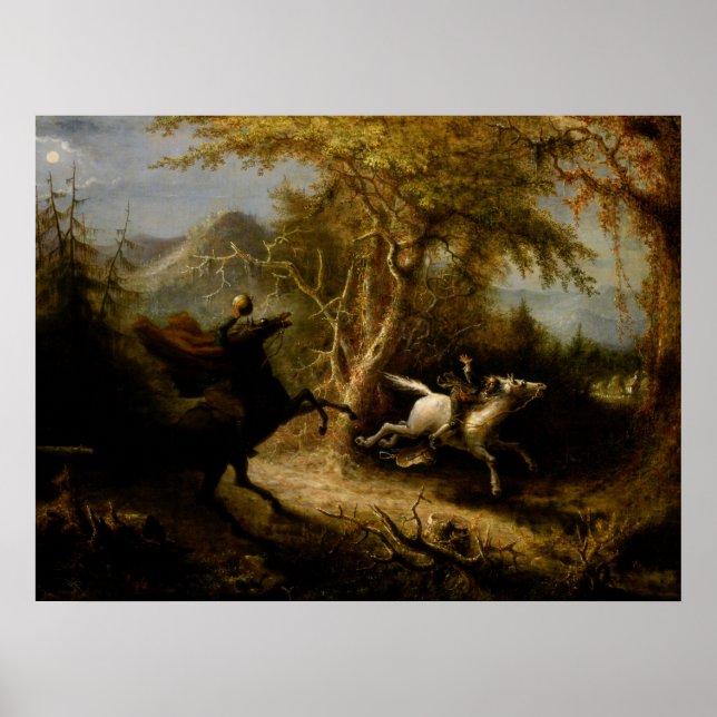 Kopfloses Pferdefleisch Halloween Legend Sleepy Ho Poster (Vorne)