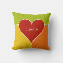 Kopfmuster, kundenspezifische Monogramm-Kopfkissen Kissen