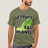Kopfsalat essen Pflanzen - veganen T - Shirt