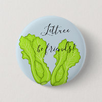 Kopfsalat ist Freunde! Freundschafts-Button