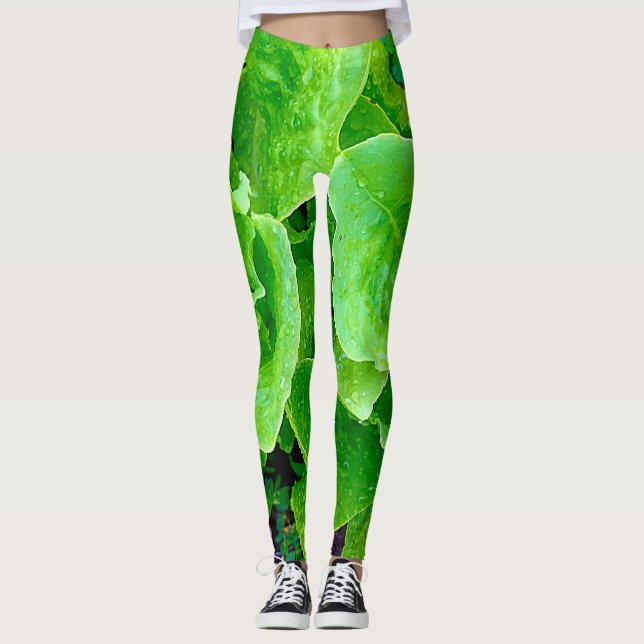 Kopfsalat-Leggings Leggings (Vorderseite)