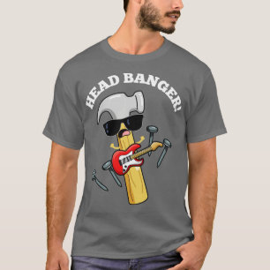 Kopfschläger Lustige Musik-Wortspiele T-Shirt