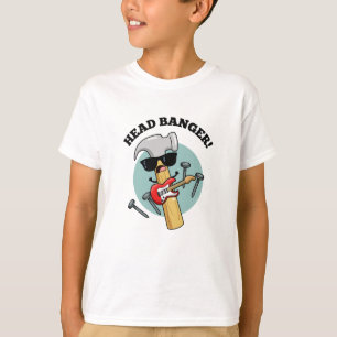 Kopfschläger Lustige Musik-Wortspiele  T-Shirt