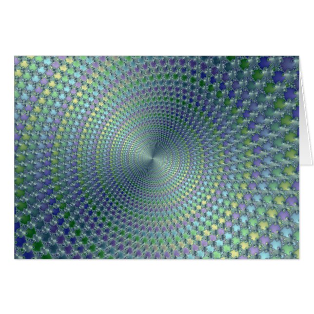 Kopfschmerzen - Fraktal-Karte (Vorderseite (Horizontal))