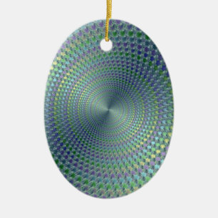 Kopfschmerzen-Fraktal Keramikornament
