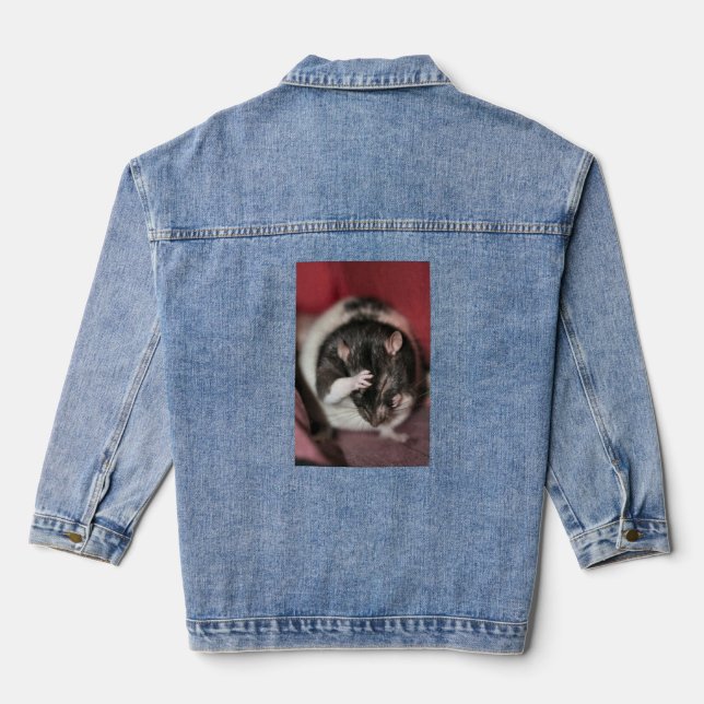 Kopfschmerzen Jeansjacke (Rückseite)