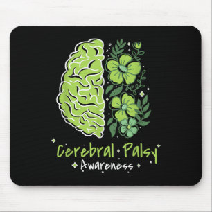 Kopfschmerzen Niedliche Blume Cerebral Palsy Aware Mousepad