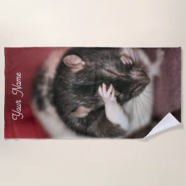 Kopfschmerzen Strandtuch