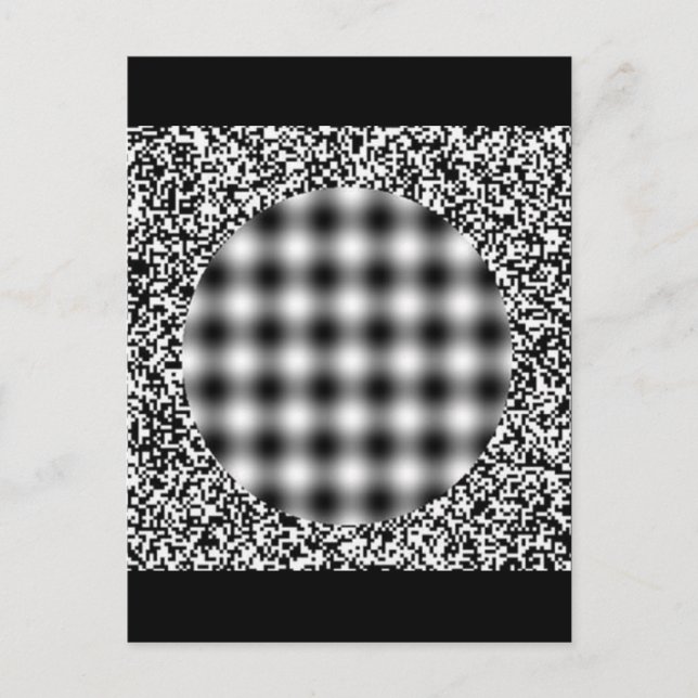 KopfschmerzenIllusion Postkarte (Vorderseite)