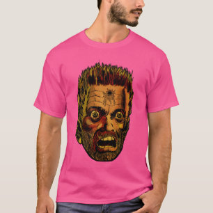 KOPFSCHUSS-HORROR Vintage-Zombies Untote illustrie T-Shirt
