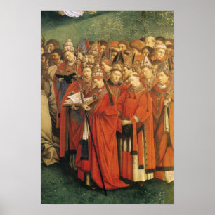 Kopie der Verehrung des mystischen Lamms 2 Poster
