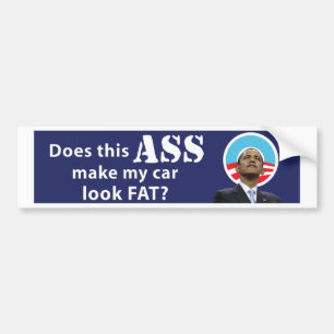 Kopie Obama-Autos Fat11x3 Autoaufkleber