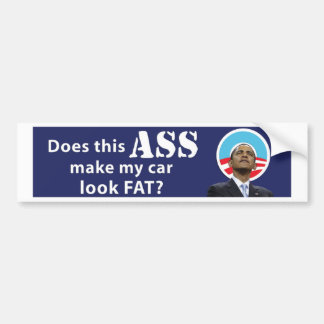 Kopie Obama-Autos Fat11x3 Autoaufkleber