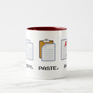 Kopie, Paste, A+ Tasse