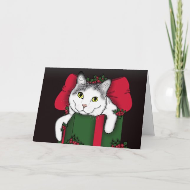 Kopie tiggerchristmas2 feiertagskarte (Vorderseite)