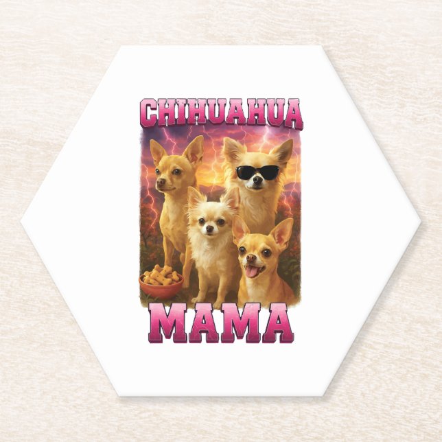 Kopie von Chihuahua Untersetzer (Vorderseite)