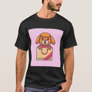 Kopie von Cute Pug Dog Sick Fever Cartoon Vector I T-Shirt