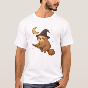 Kopie von Geist-Igel-Bibliothekar � Cute Halloween T-Shirt