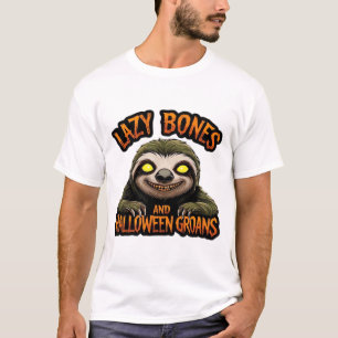 Kopie von Lazy Bones und Halloween Groans - Creepy T-Shirt