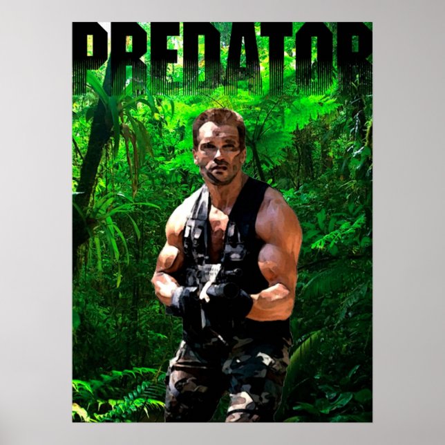 Kopie von Predator Poster (Vorne)