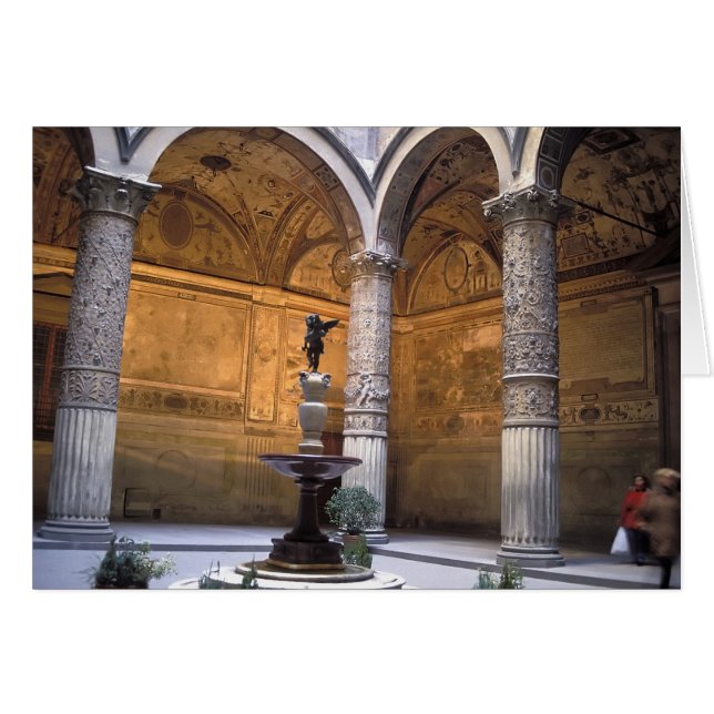 Kopie von Putto mit Dolphin von Andrea del (Vorderseite (Horizontal))